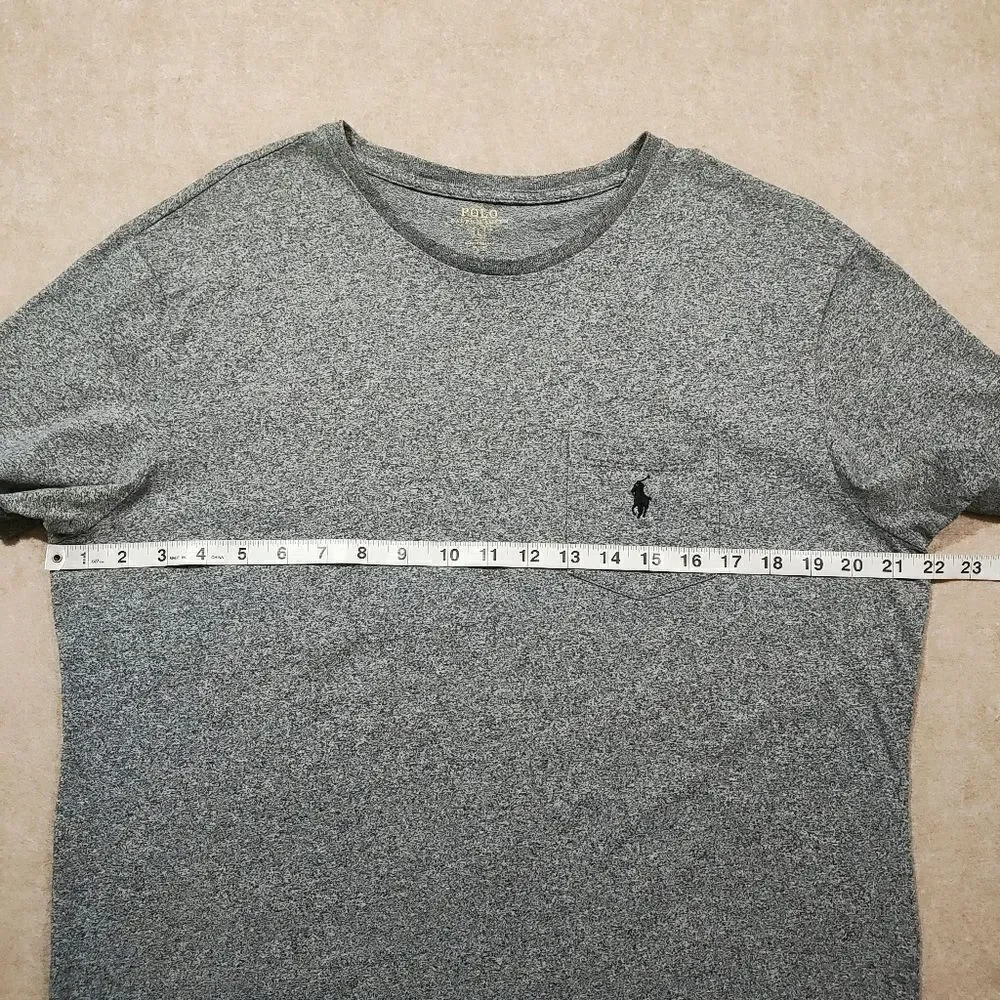 Polo by Ralph Lauren Gray Men's Short Sleeve T-Shirt #2